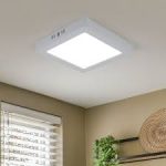 Influx Down Panel Square Light 18W SS - Image 3